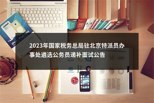 2023年国家税务总局驻北京特派员办事处遴选公务员递补面试公告 图片